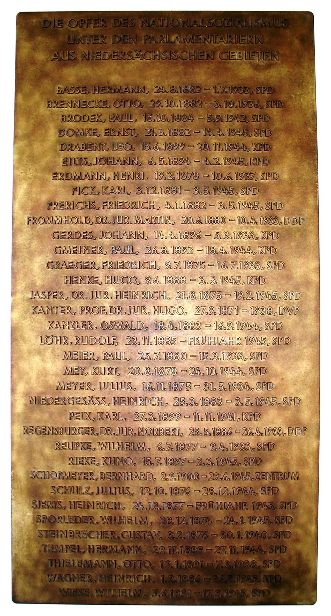 Porträt von Leo Drabent (1899–1944) – Gedenkseite
