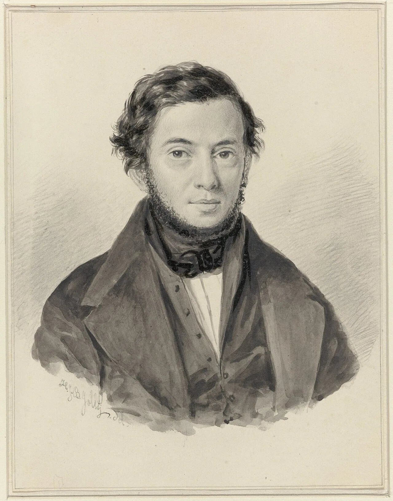 Porträt von Jacob Abels (1803–1866) – Gedenkseite