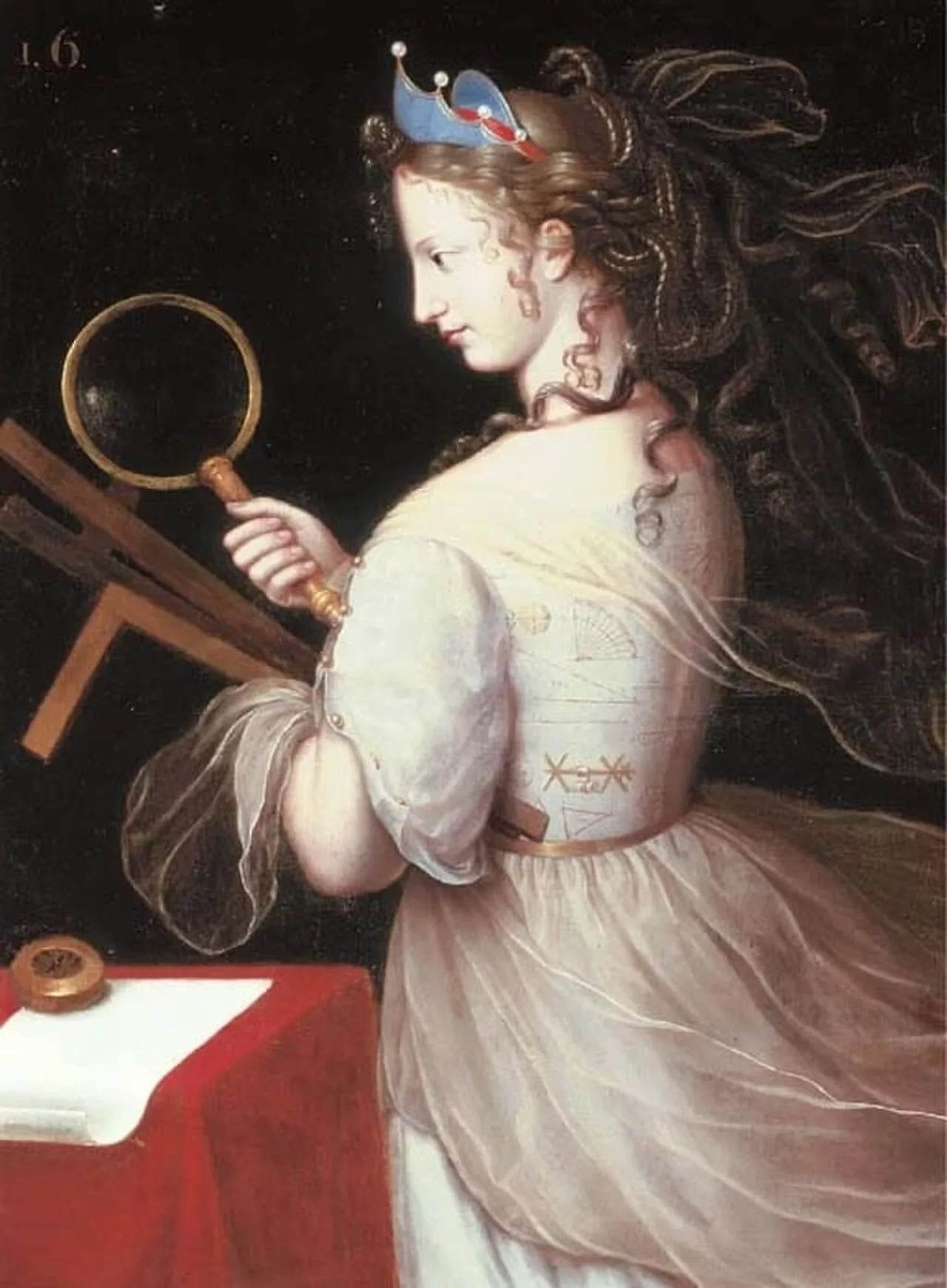Portrait of Marie Charlotte de la Trémoille (1632–1682) – memorial page