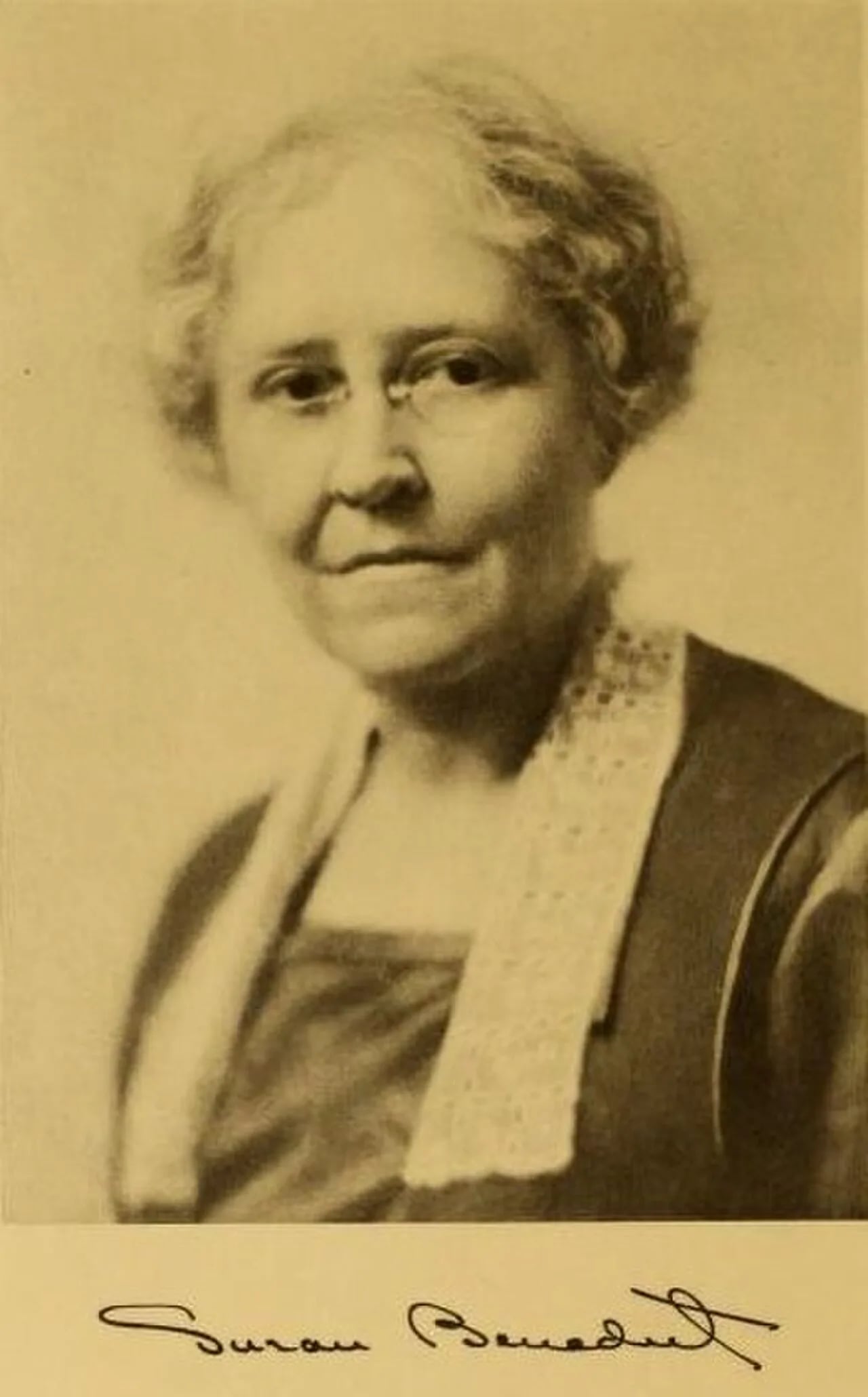 Portrait of Suzan Rose Benedict (1873–1942) – memorial page