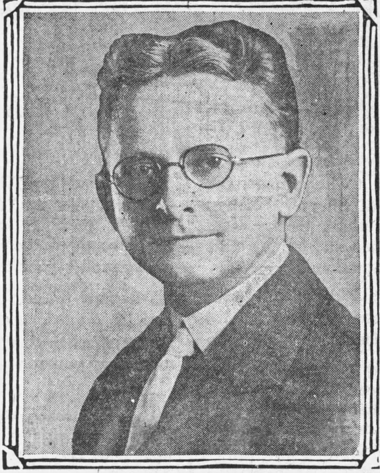 Porträt von Henry Augustine Smith (1874–1952) – Gedenkseite