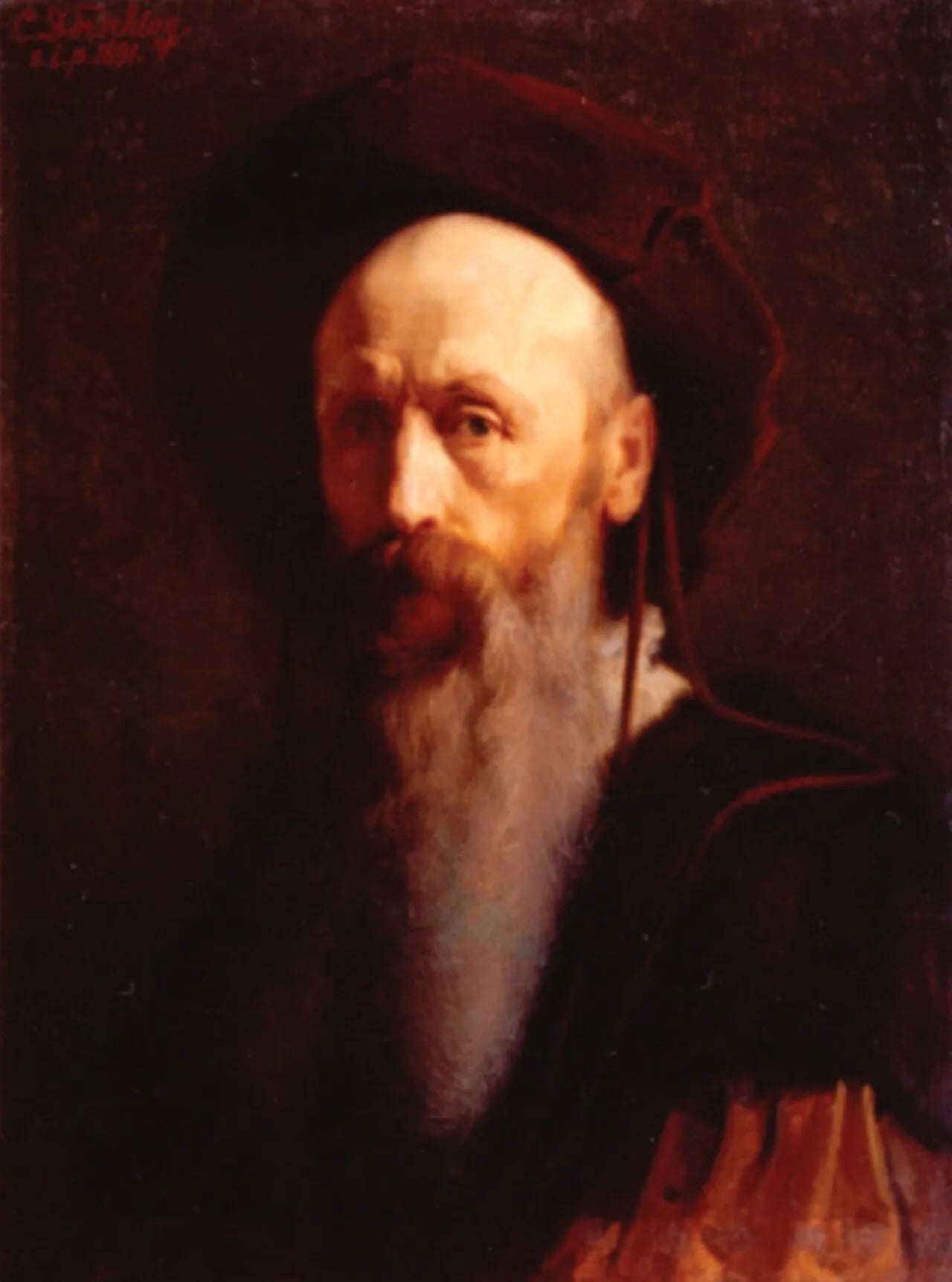 Porträt von Carl Dörschlag (1832–1917) – Gedenkseite
