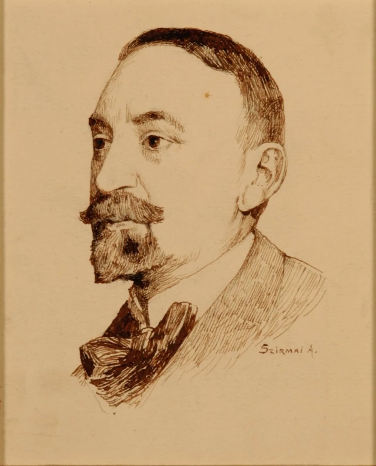 Portrait of Antal Szirmai (1860–1927) – memorial page