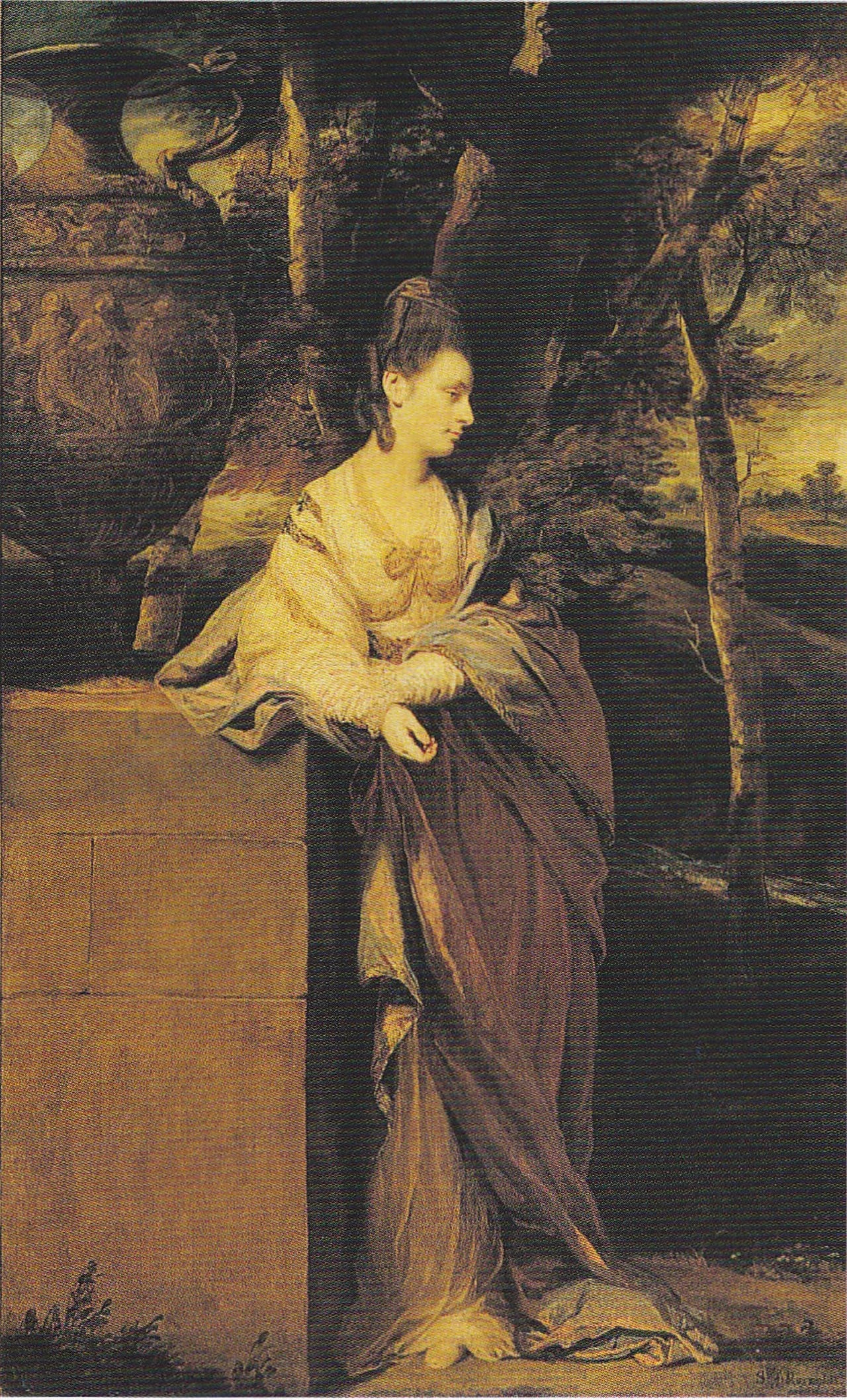 Portrait of Theresa Parker (1745–1775) – memorial page