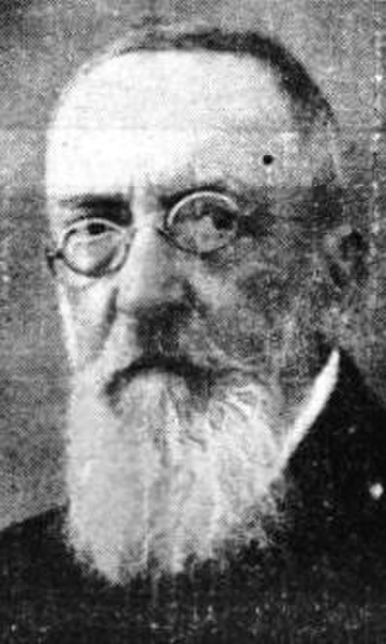 Porträt von Karl Friedrich Josef Strahl (1850–1929) – Gedenkseite