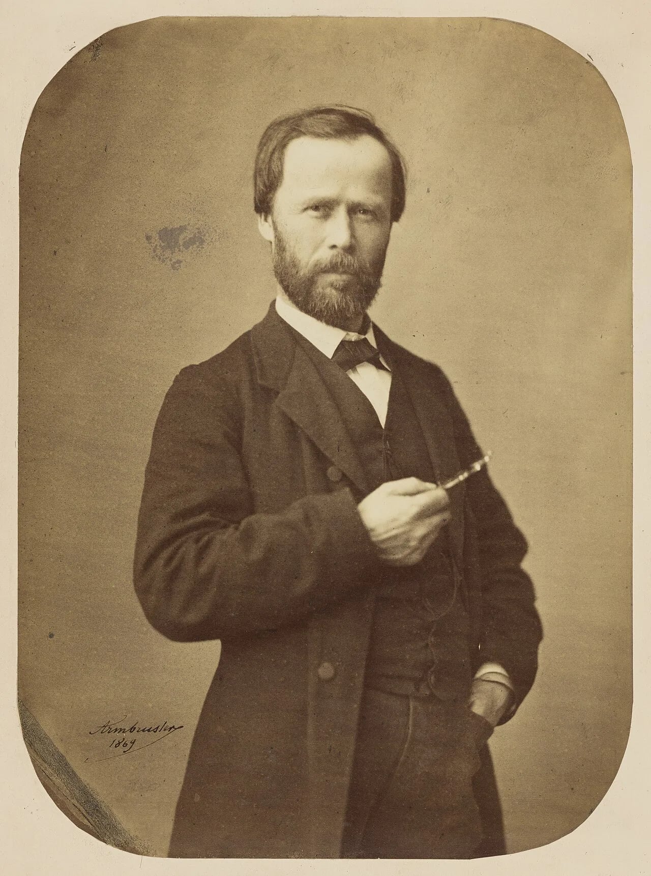 Porträt von Jean-Baptiste Danguin (1823–1894) – Gedenkseite