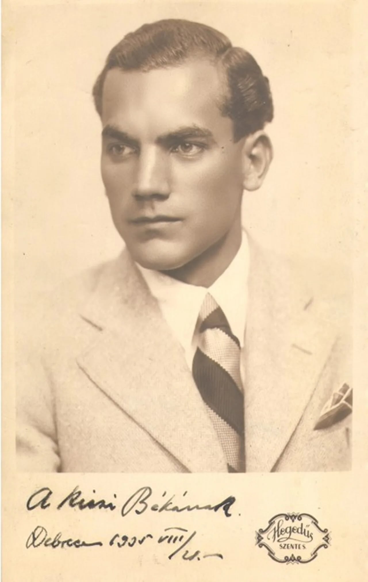 Portrait of Kálmán Lissák (1908–1982) – memorial page