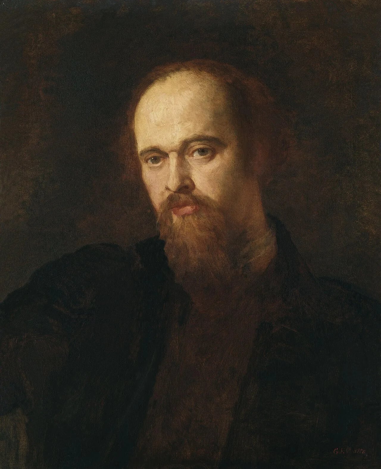 Porträt von Dante Gabriel Rossetti (1828–1882) – Gedenkseite