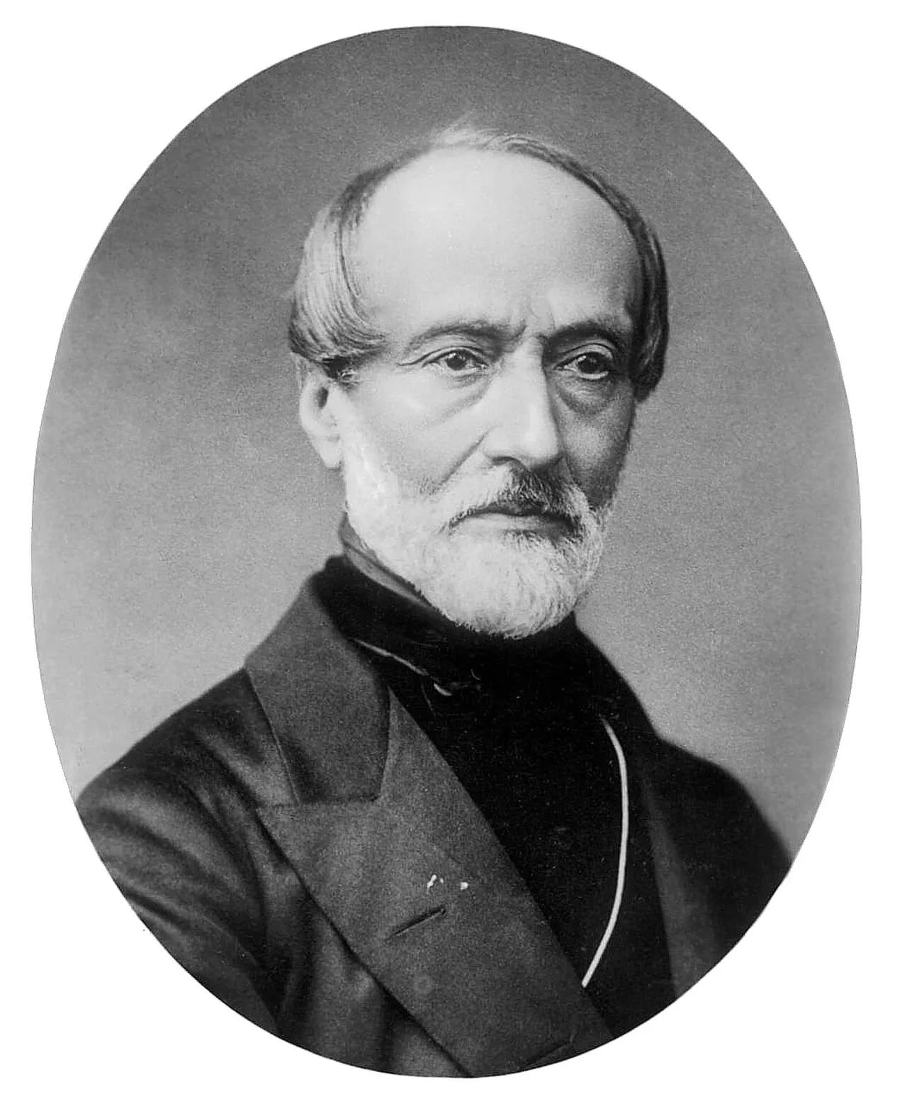 Porträt von Giuseppe Mazzini (1805–1872) – Gedenkseite