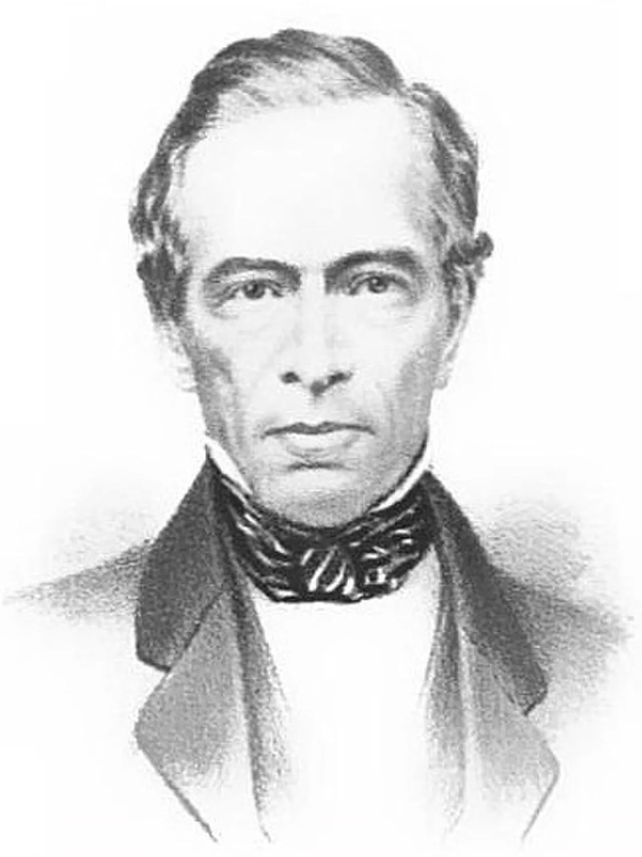 Porträt von Lucius Benedict Peck (1802–1866) – Gedenkseite