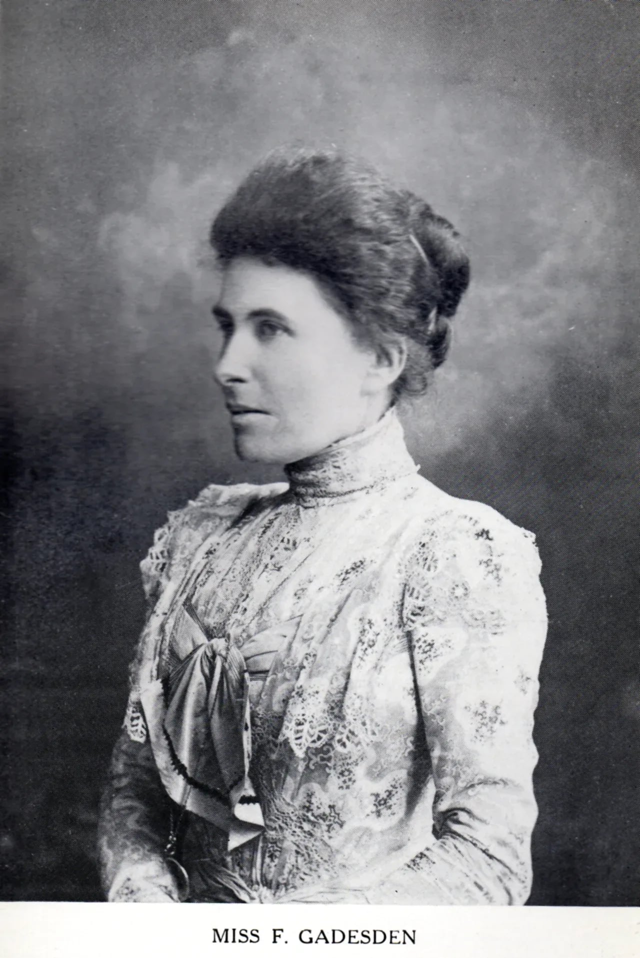 Portrait of Florence Gadesden (1853–1934) – memorial page