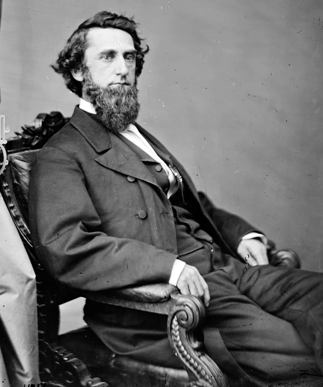 Portrait of Martin Welker (1819–1902) – memorial page