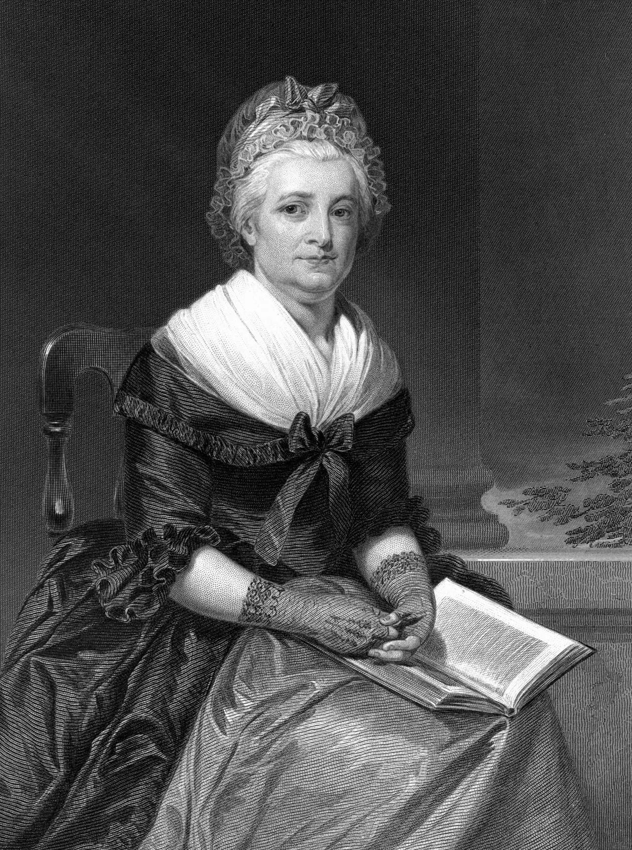 Portrait of Martha Washington (1731–1802) – memorial page
