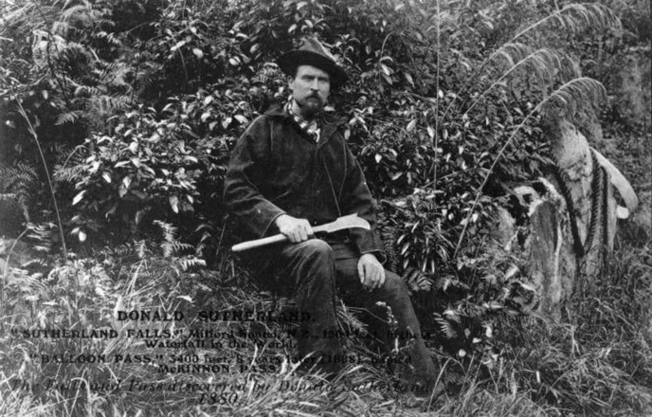 Porträt von Donald Sutherland (1835–1919) – Gedenkseite