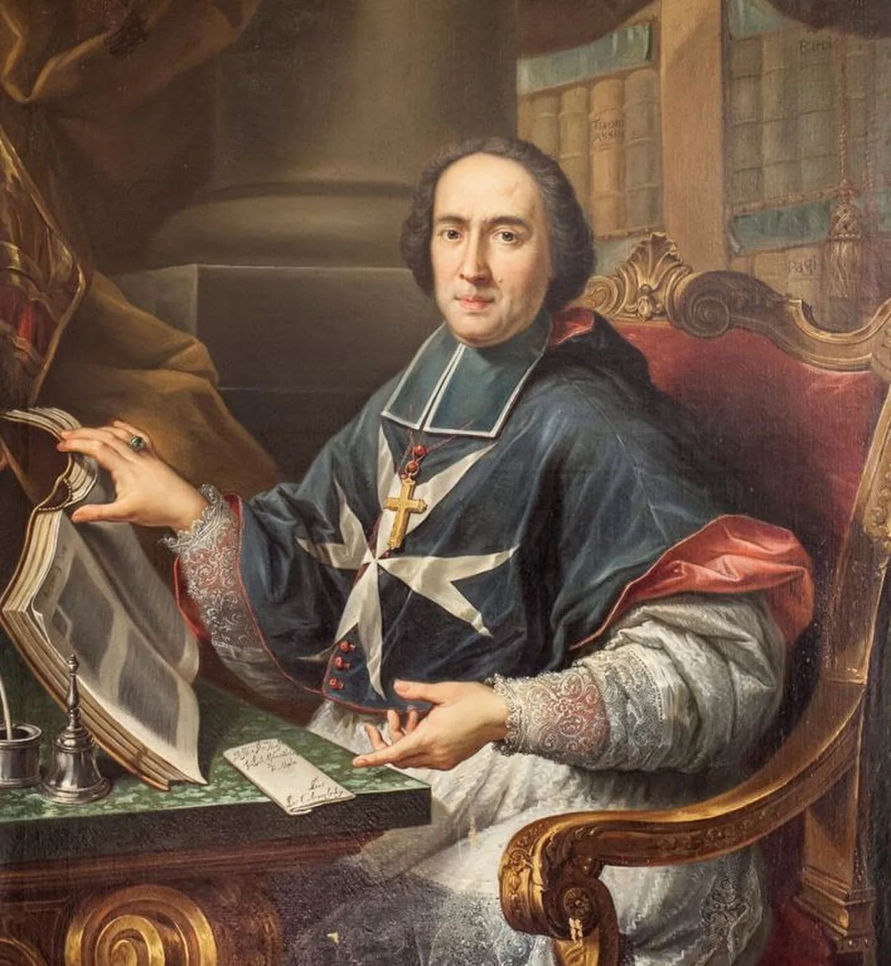 Portrait of Paul Alphéran de Bussan (1686–1757) – memorial page