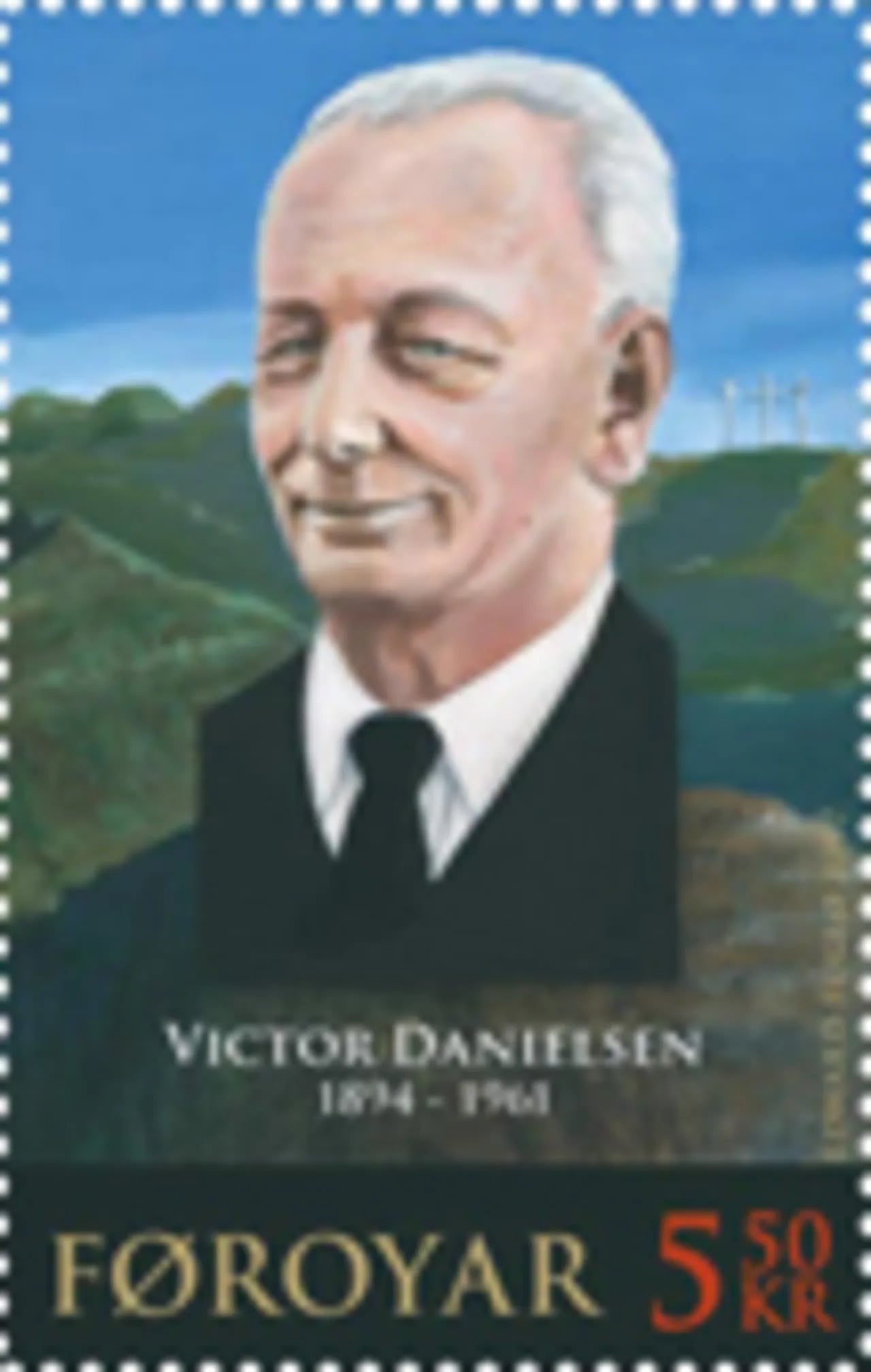 Porträt von Victor Danielsen (1894–1961) – Gedenkseite