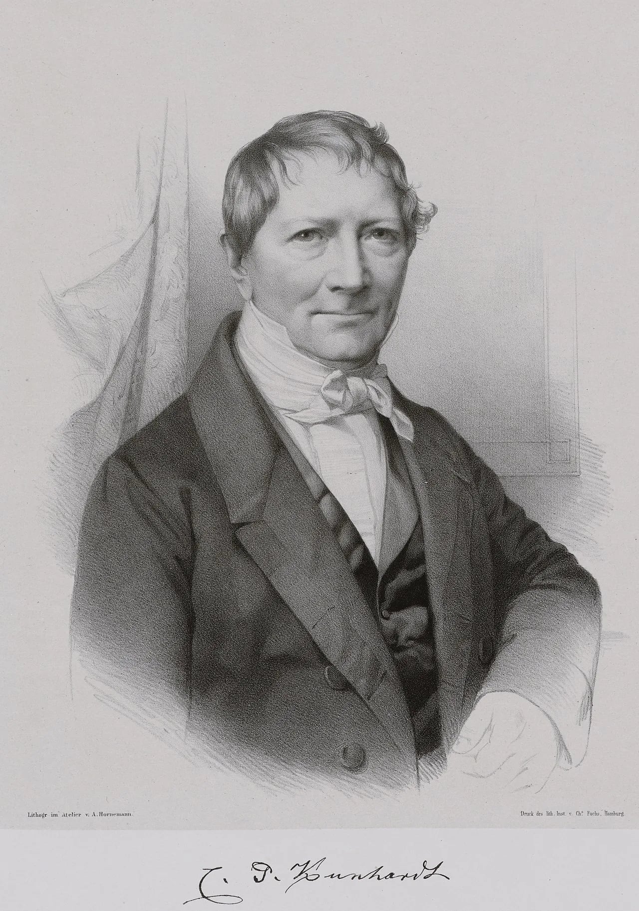 Portrait of Carl Philipp Kunhardt (1782–1854) – memorial page