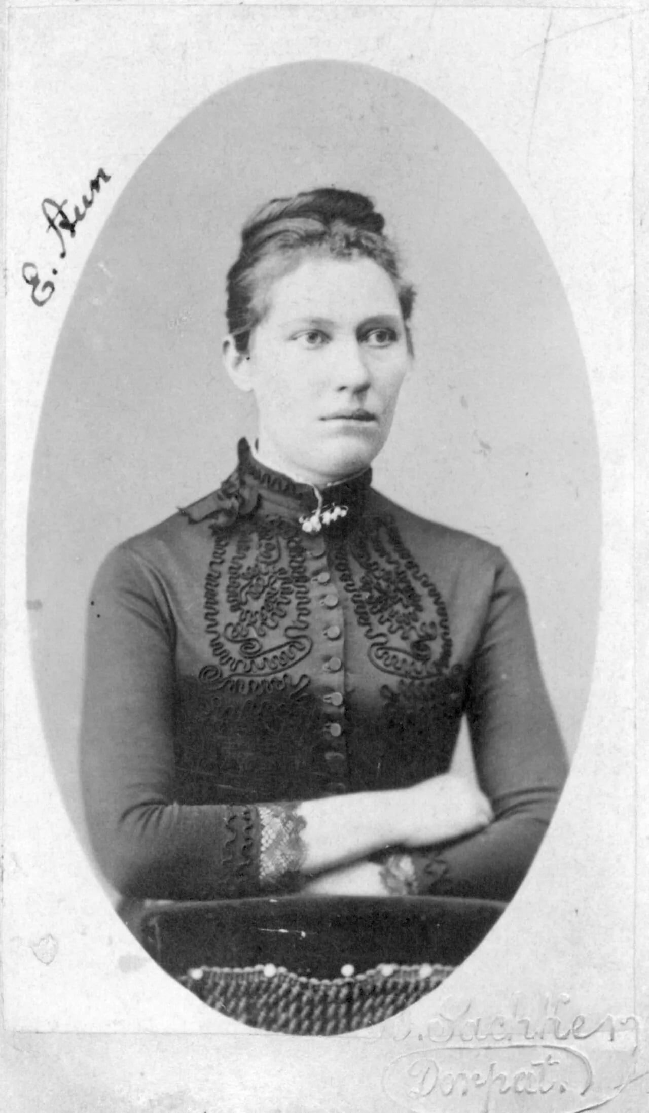 Porträt von Elise Aun (1863–1932) – Gedenkseite