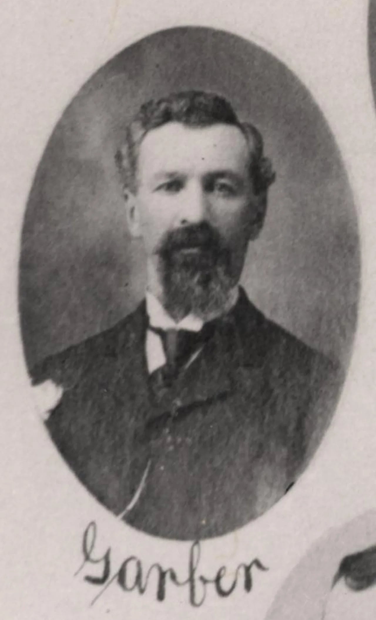 Portrait of Gottlieb Garber (1859–1932) – memorial page