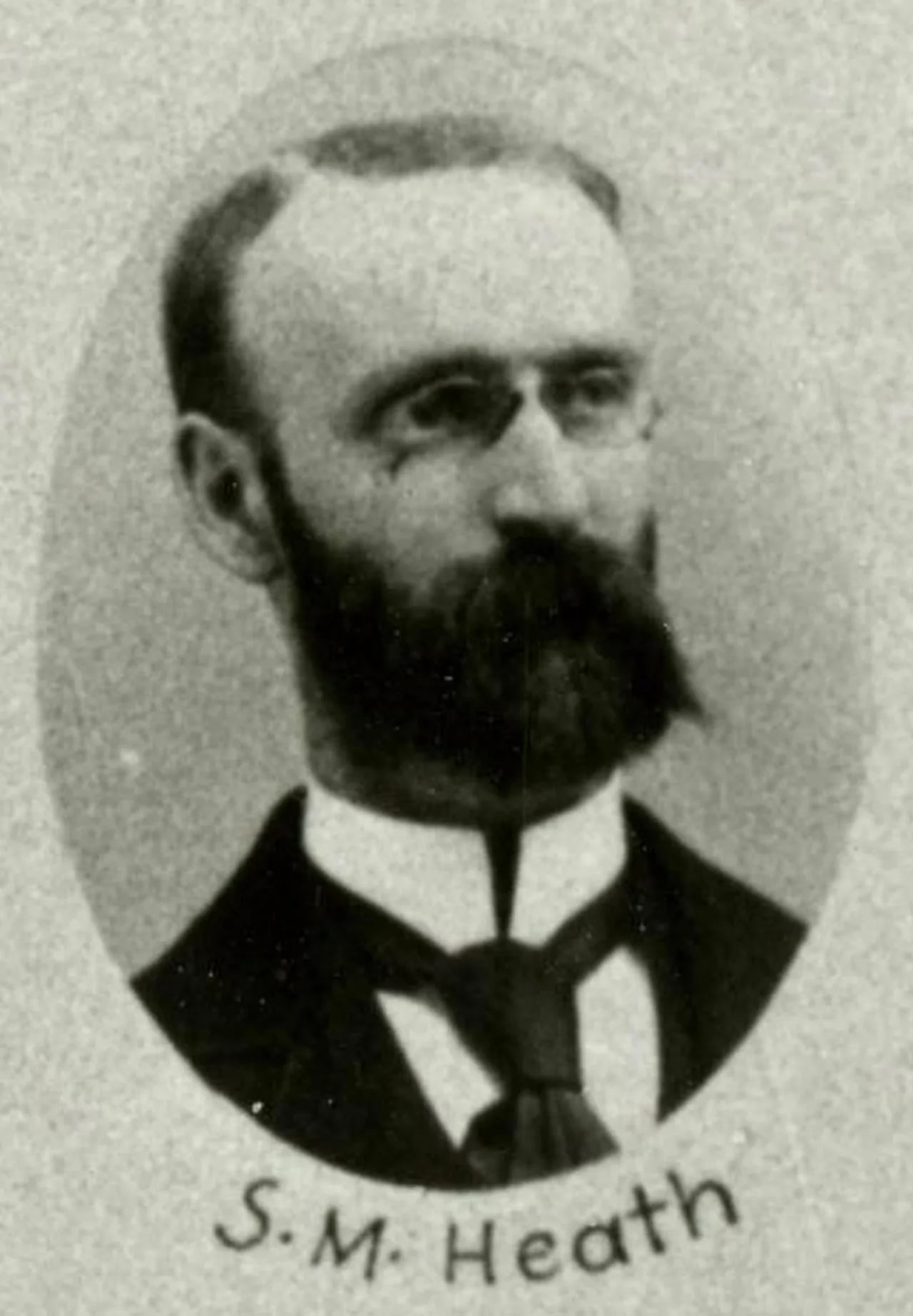 Portrait of S. M. Heath (1859–1919) – memorial page