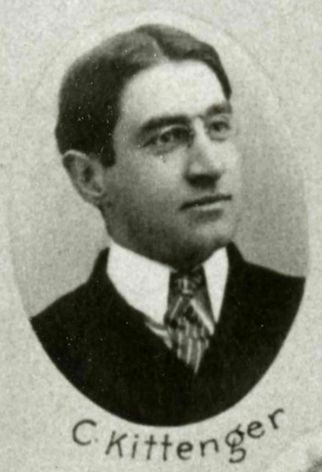 Portrait of George Kittinger (1865–1933) – memorial page