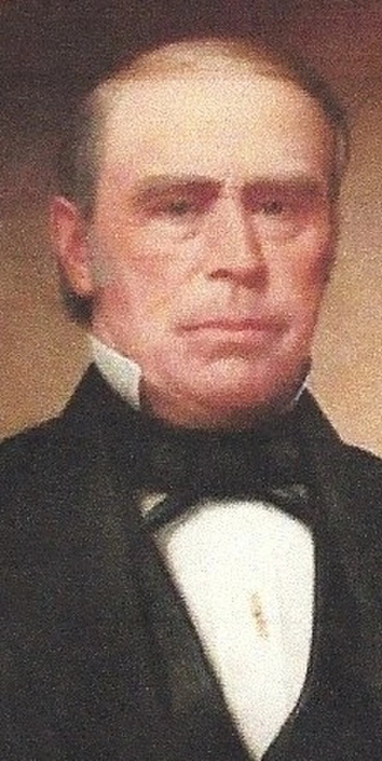 Porträt von Nathaniel Berry (1796–1894) – Gedenkseite