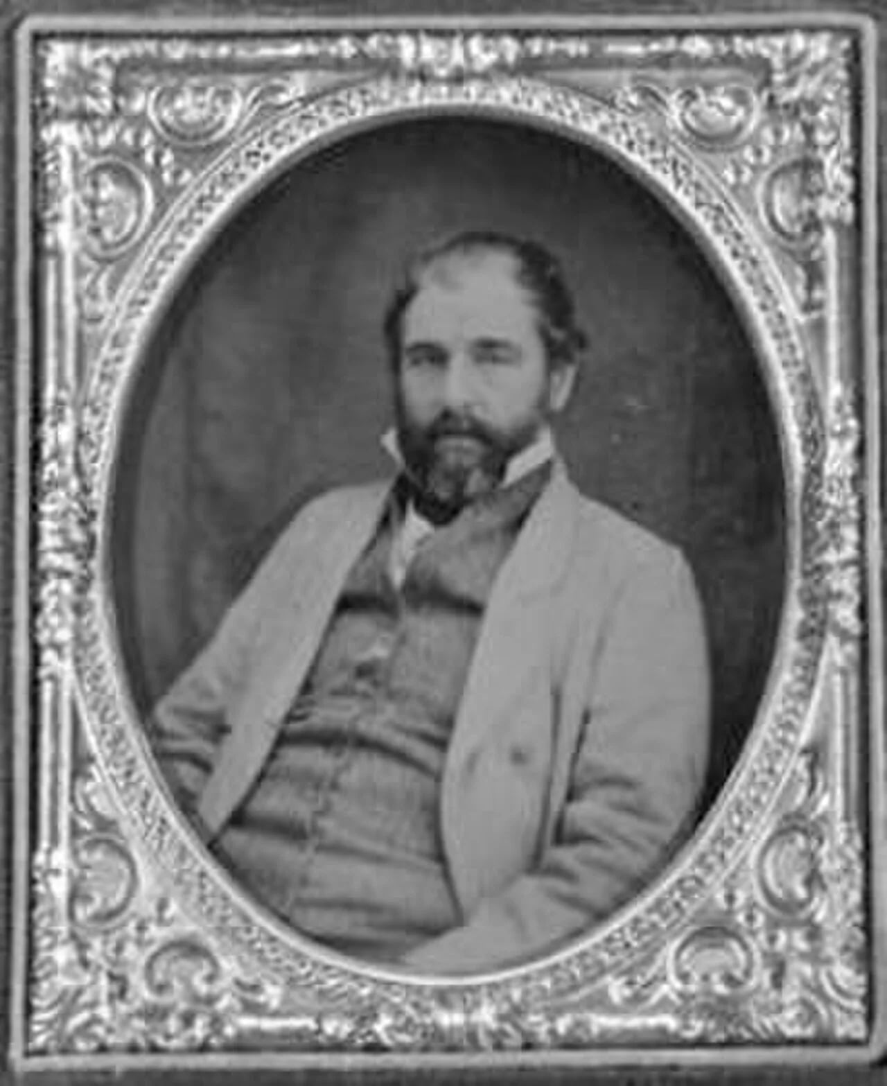 Portrait of Sidney George Fisher (1809–1871) – memorial page
