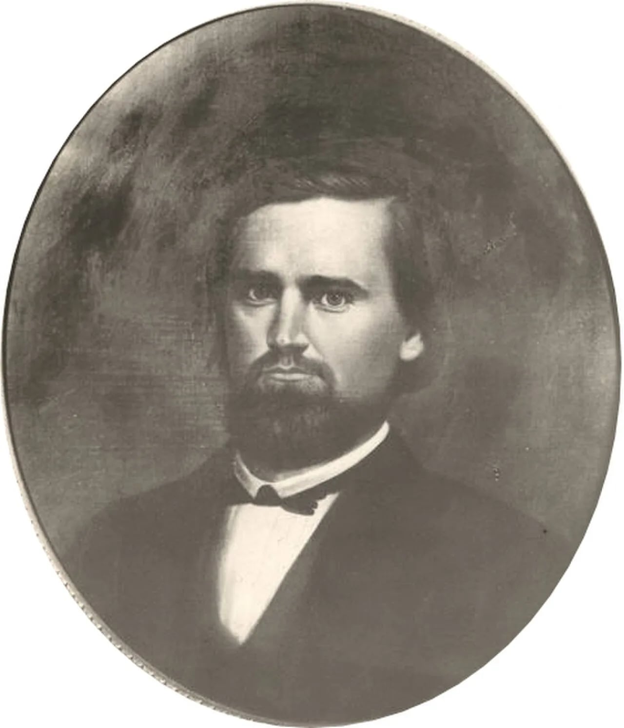 Porträt von Nicholas Davis junior (1825–1875) – Gedenkseite