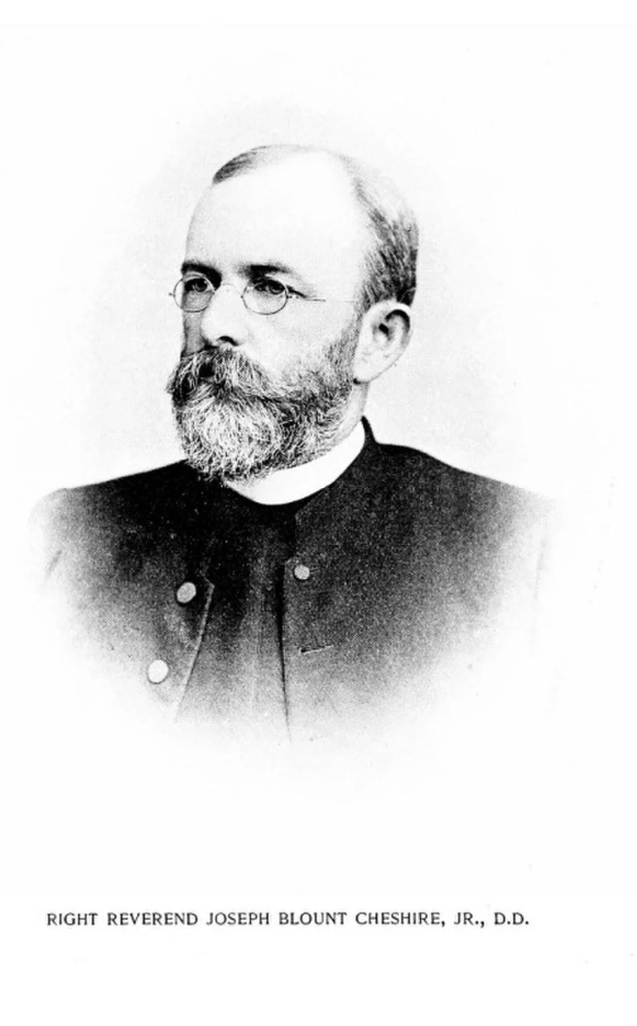 Portrait of Joseph Blount Cheshire, Jr. (1850–1932) – memorial page