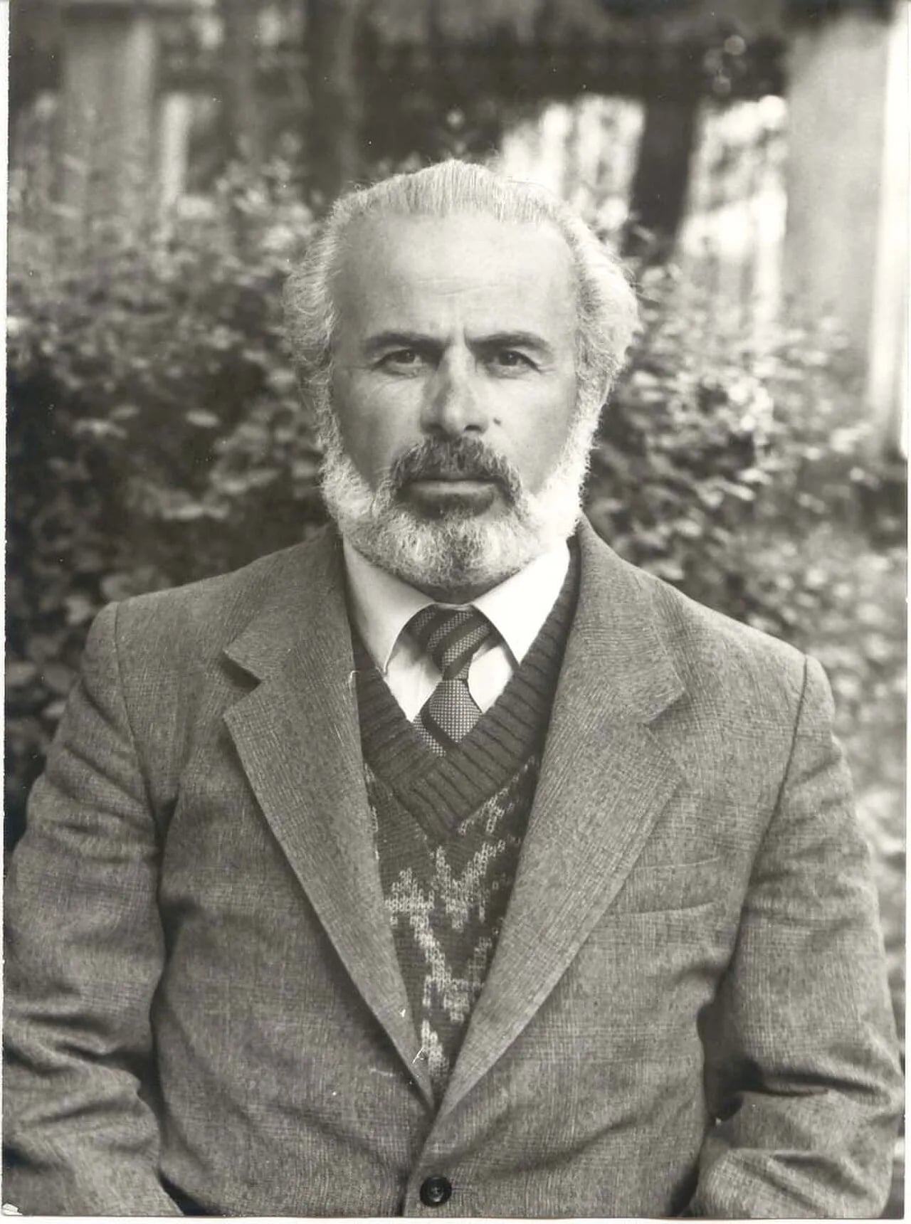 Portrait of Sergo Mindiashvili (1940–2011) – memorial page