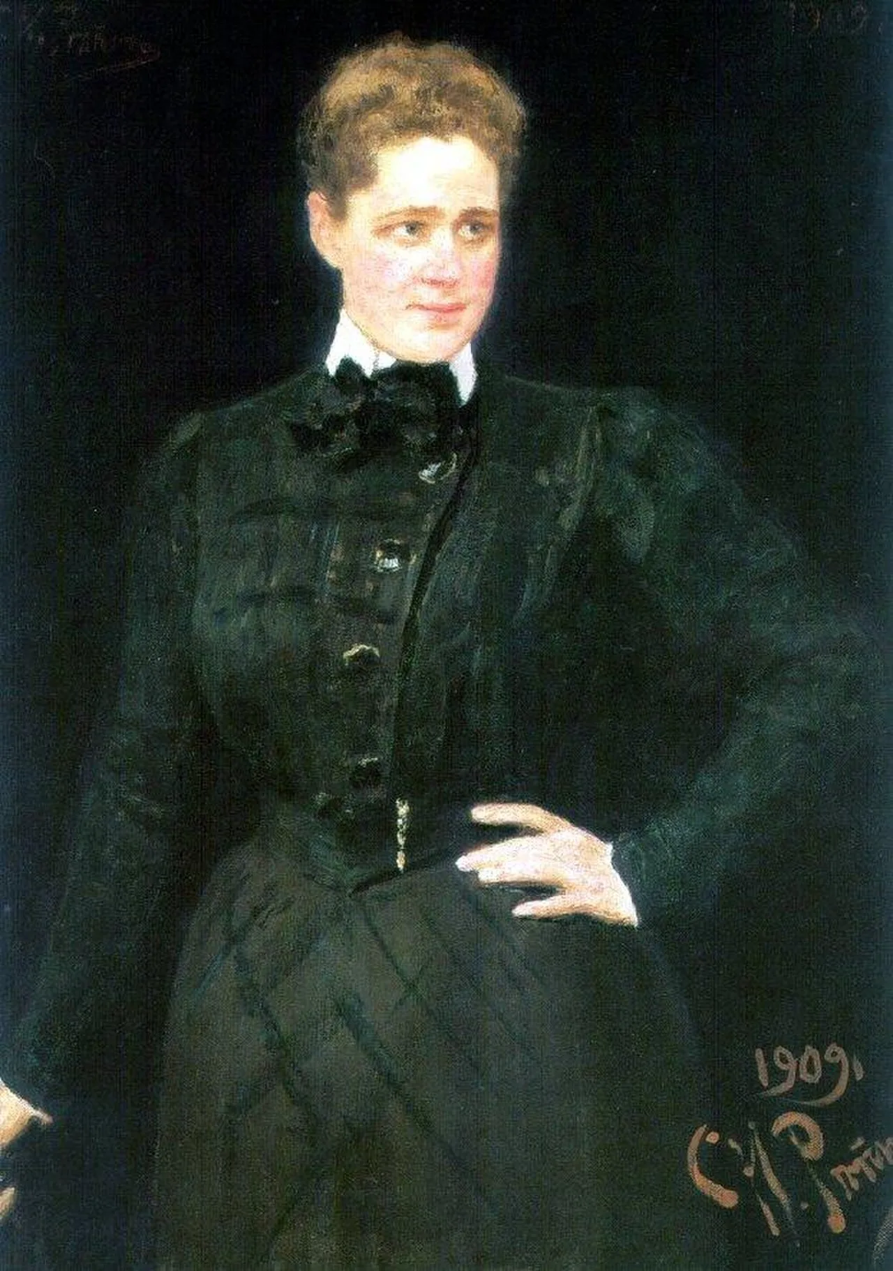 Porträt von Sofja Wladimirowna Panina (1871–1956) – Gedenkseite
