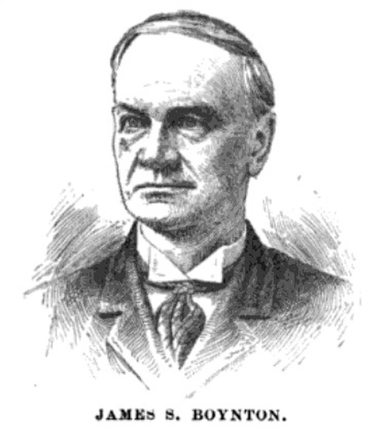 Portrait of James S. Boynton (1833–1902) – memorial page