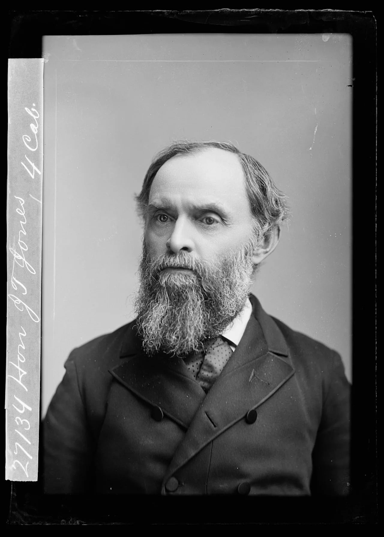 Portrait of James T. Jones (1832–1895) – memorial page