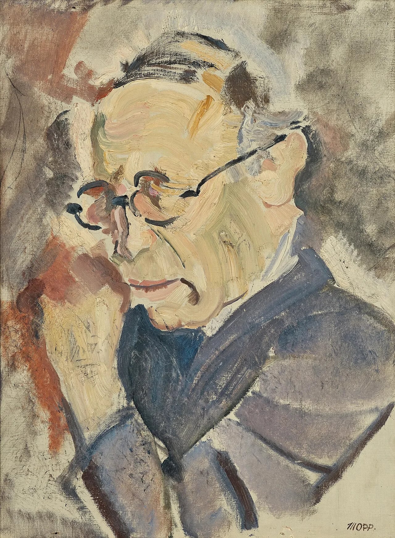 Porträt von Moissey Kogan (1879–1943) – Gedenkseite
