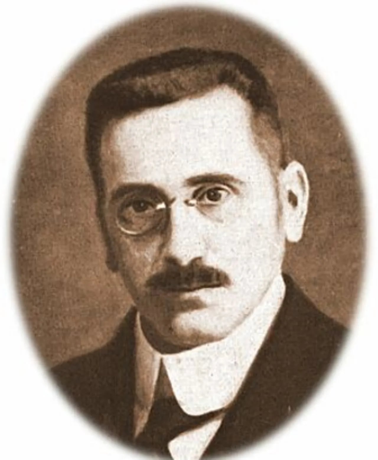 Porträt von Mihály Réz (1878–1921) – Gedenkseite