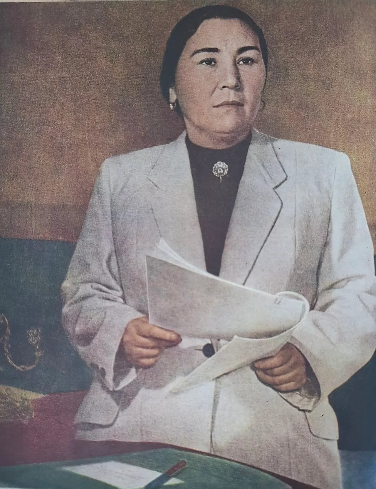 Portrait of Chaditscha Sulaimanowna Sulaimanowa (1913–1965) – memorial page