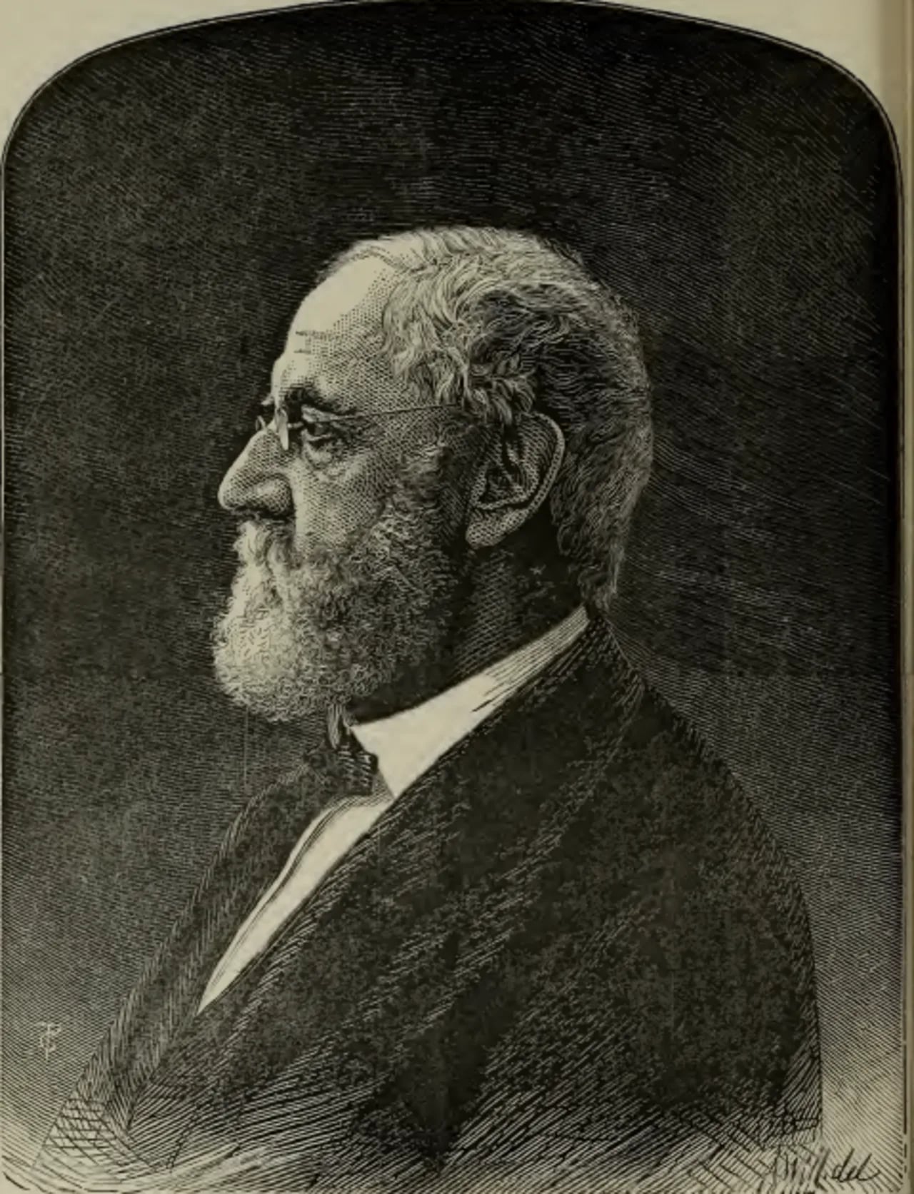 Porträt von Harvey Prindle Peet (1794–1873) – Gedenkseite