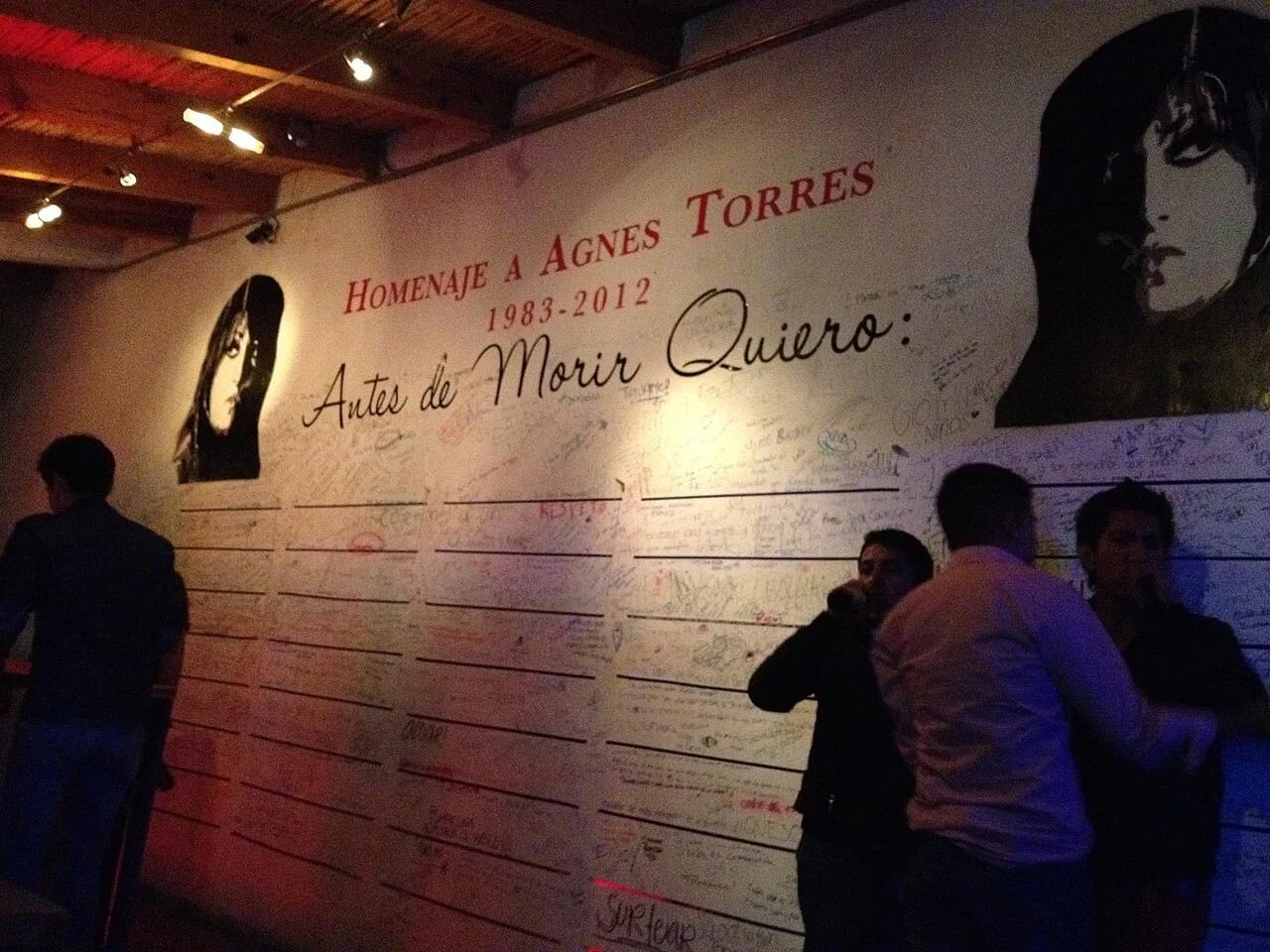 Portrait of Agnes Torres (1983–2012) – memorial page