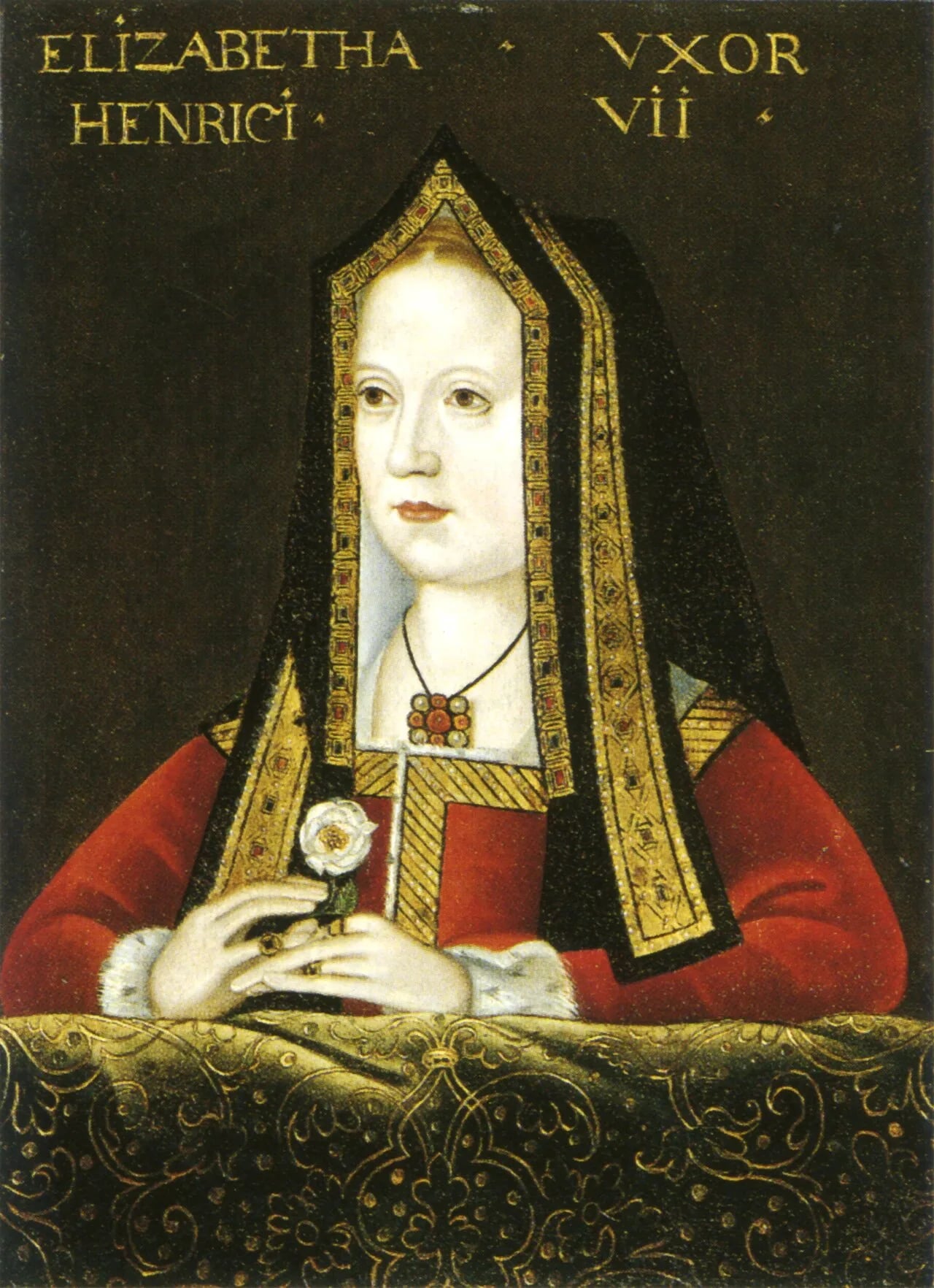 Portrait of Elizabeth of York (1466–1503) – memorial page