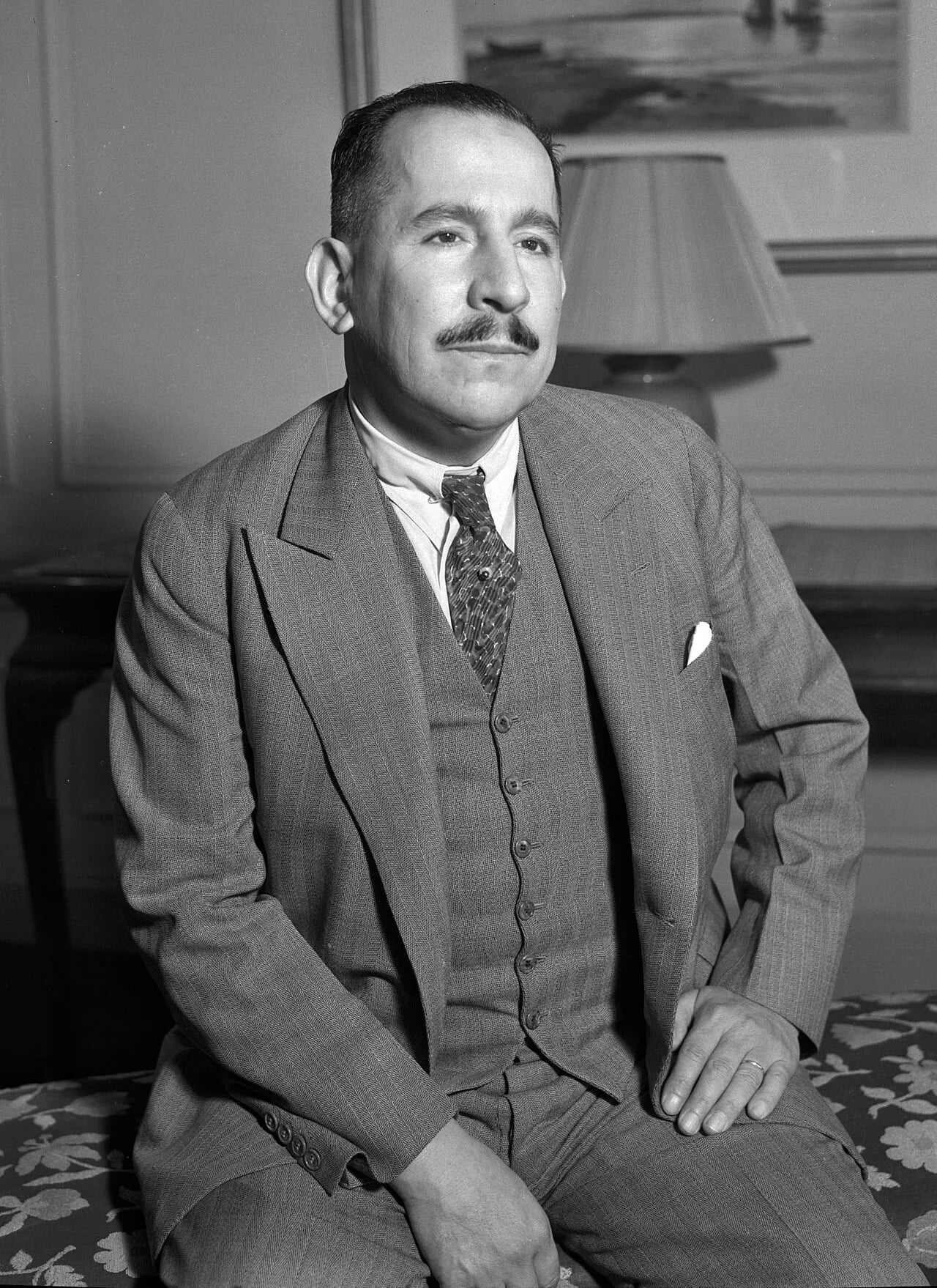 Porträt von Agustín Olachea (1890–1974) – Gedenkseite