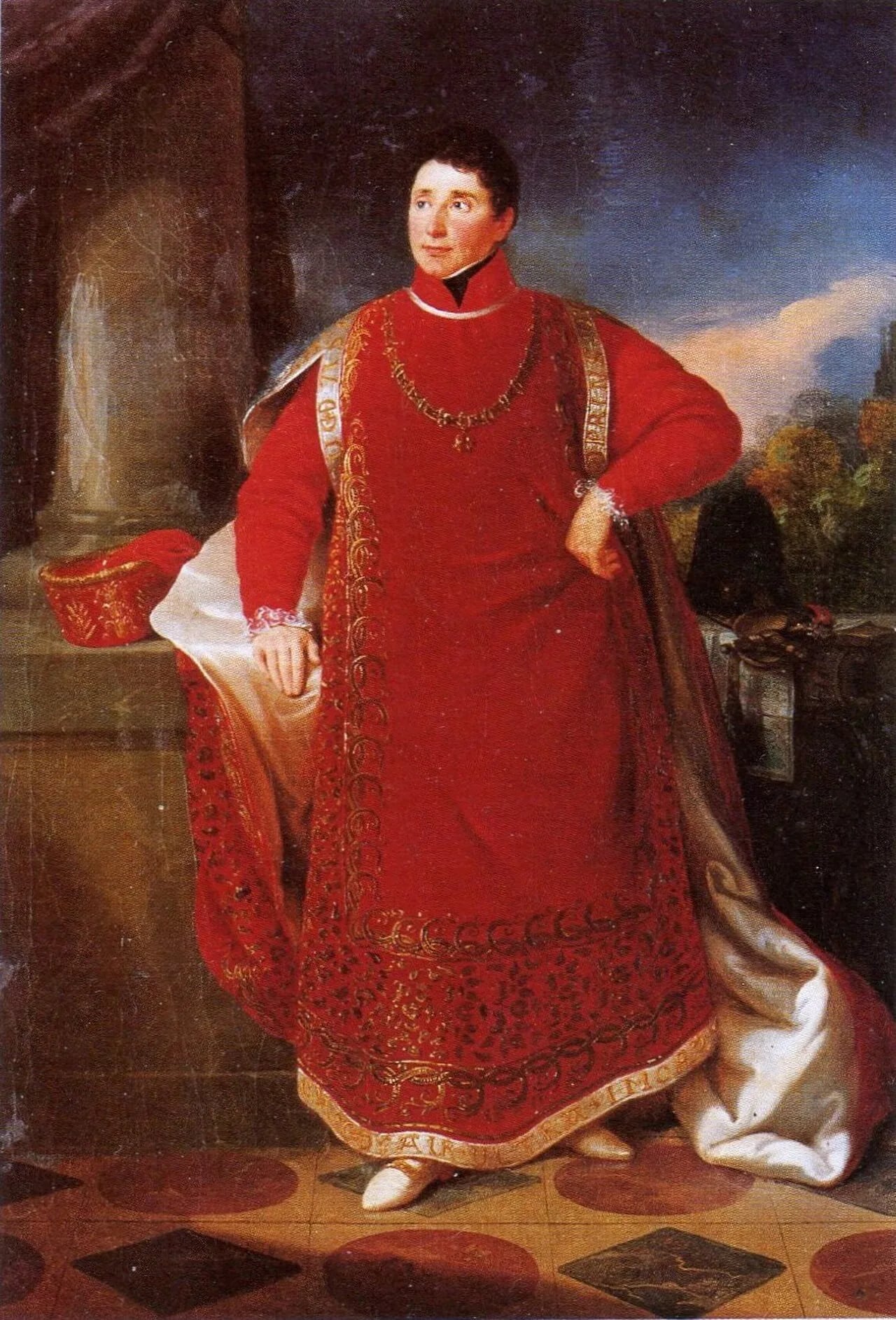 Porträt von Charles Alain Gabriel de Rohan (1764–1836) – Gedenkseite