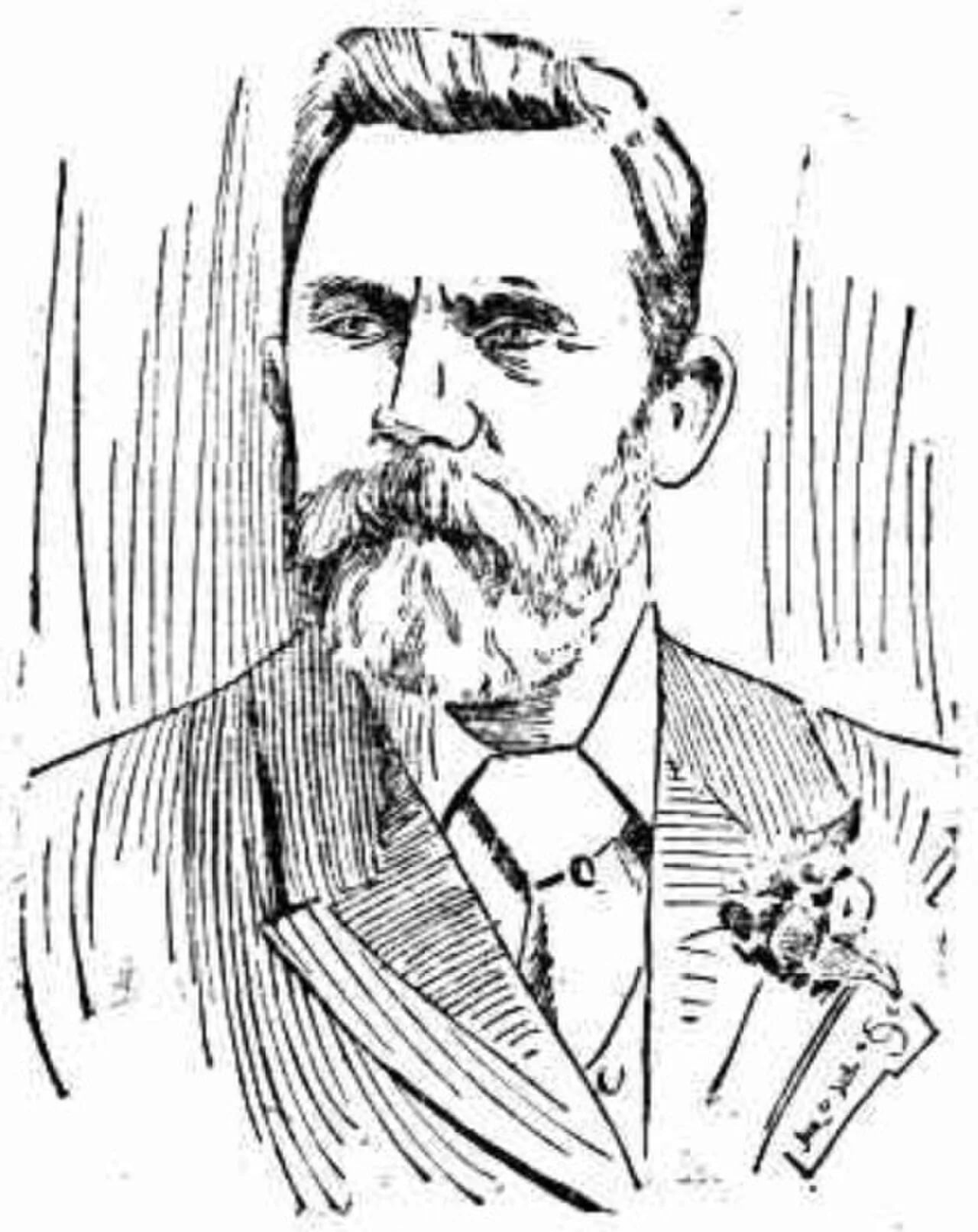 Portrait of Joseph Mitchell (1840–1897) – memorial page
