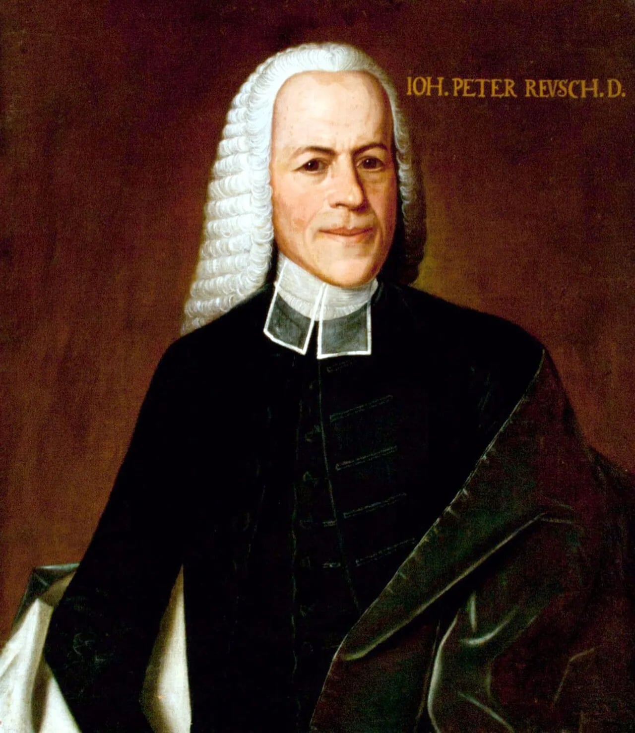 Porträt von Johann Peter Reusch (1691–1758) – Gedenkseite
