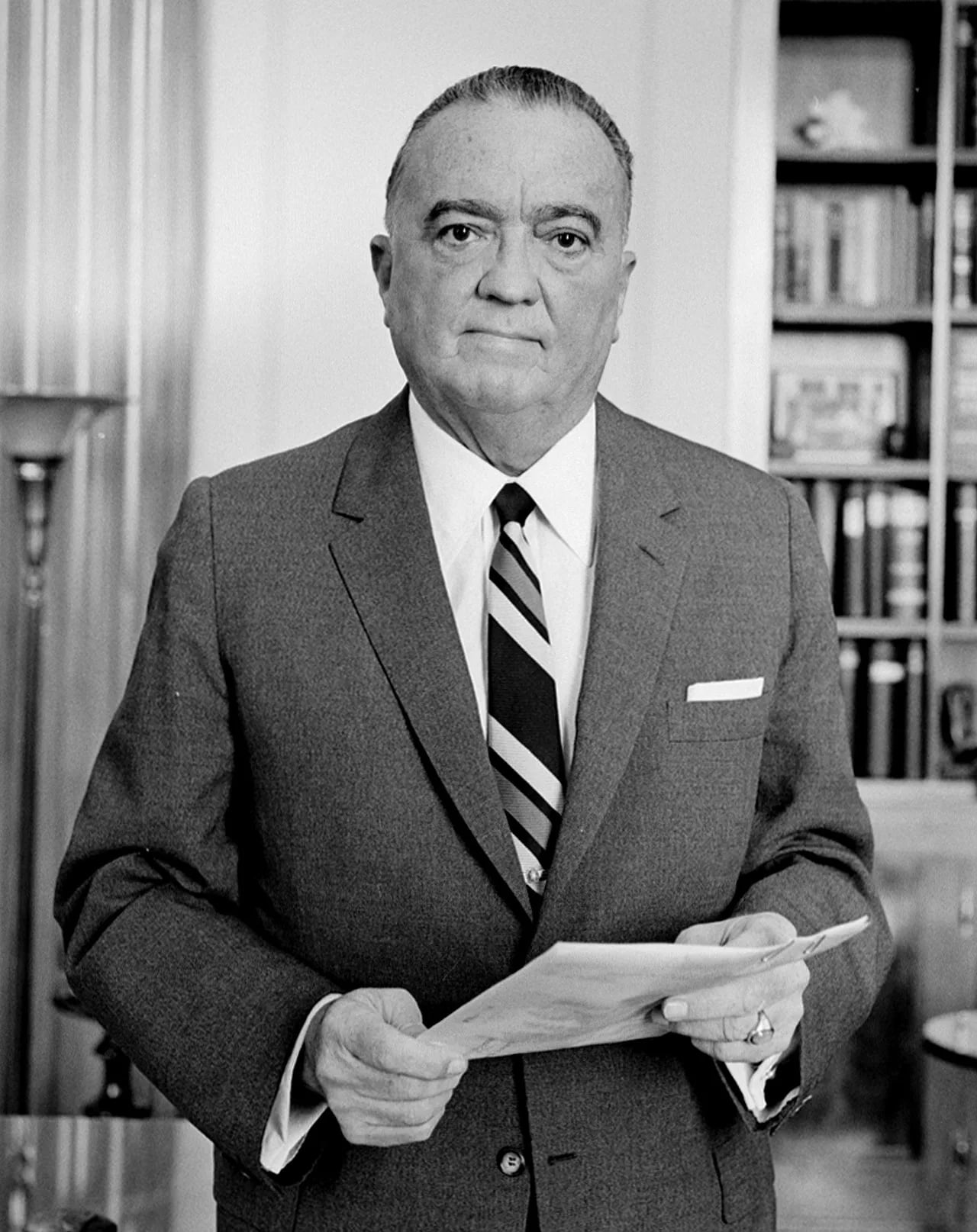 Porträt von J. Edgar Hoover (1895–1972) – Gedenkseite