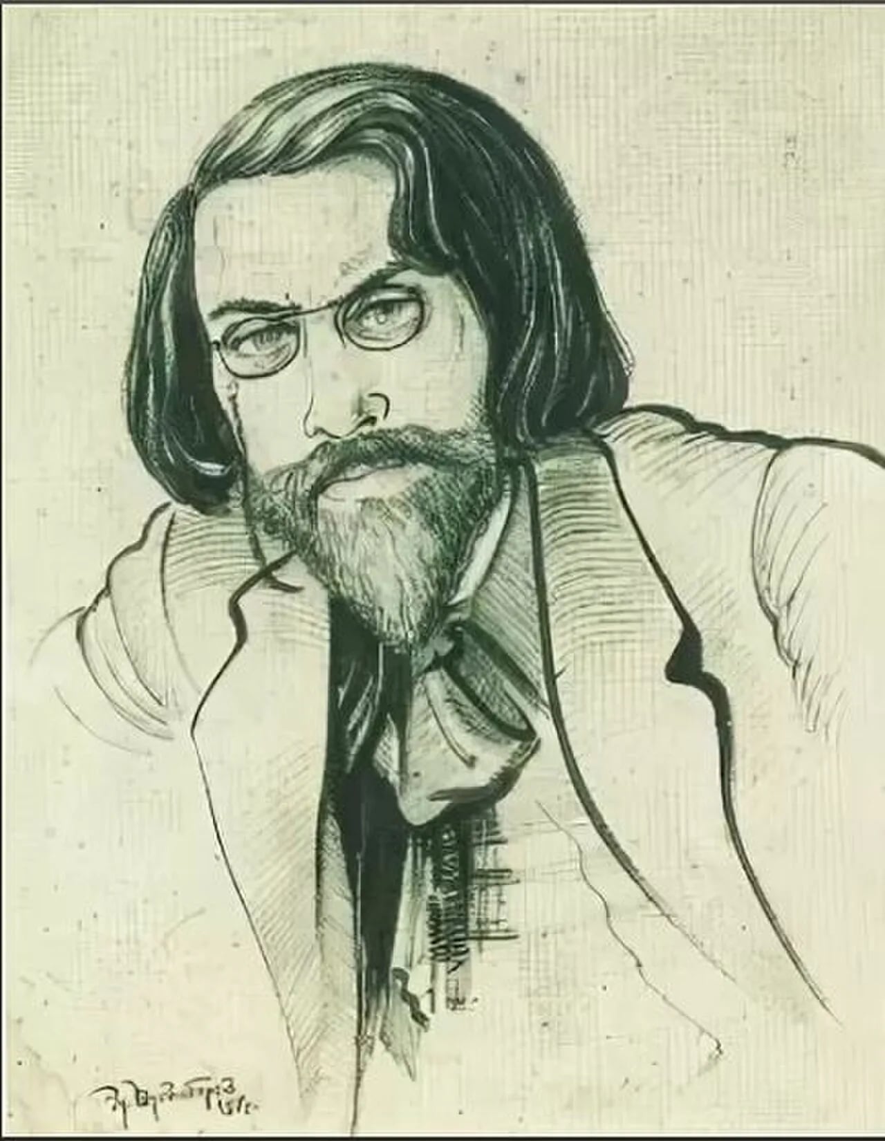 Porträt von Eduard Antonowitsch Schteinberg (1882–1935) – Gedenkseite