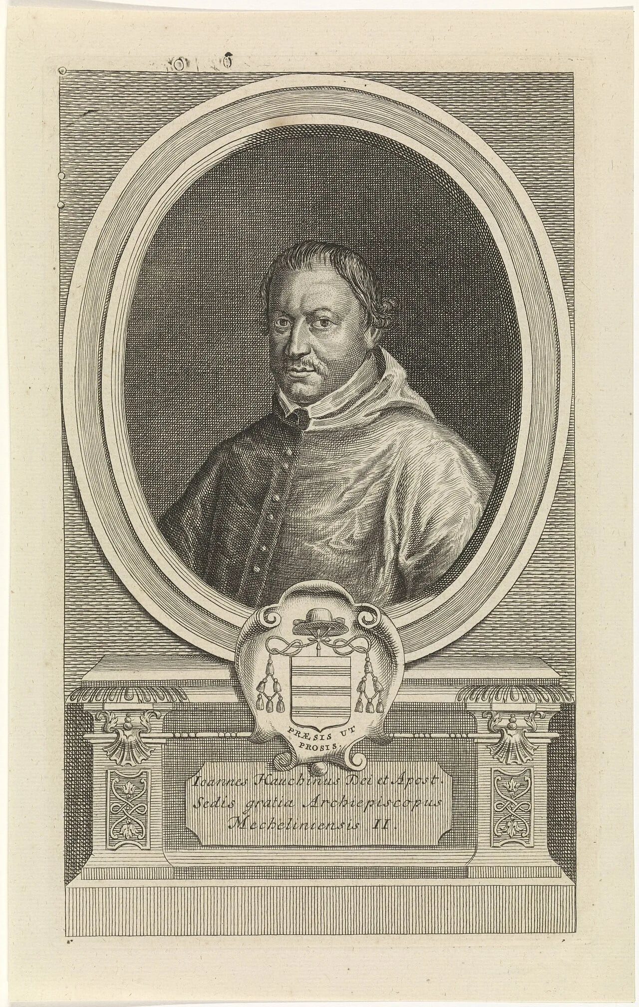 Portrait of Johannes Hauchin (1527–1589) – memorial page