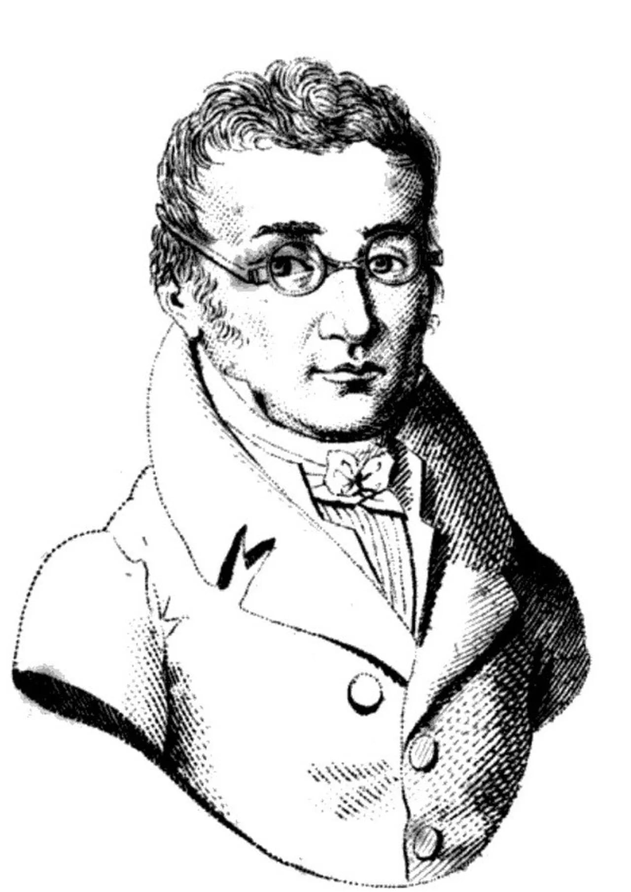 Porträt von Charles Nicolas Cornet d'Incourt (1773–1852) – Gedenkseite
