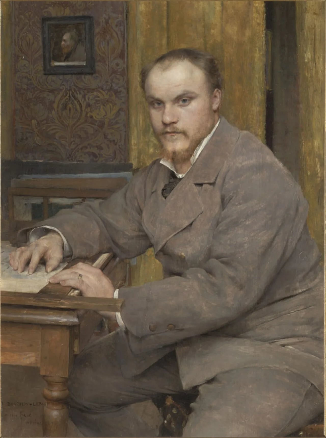 Portrait of Emile Bastien-Lepage (1854–1938) – memorial page