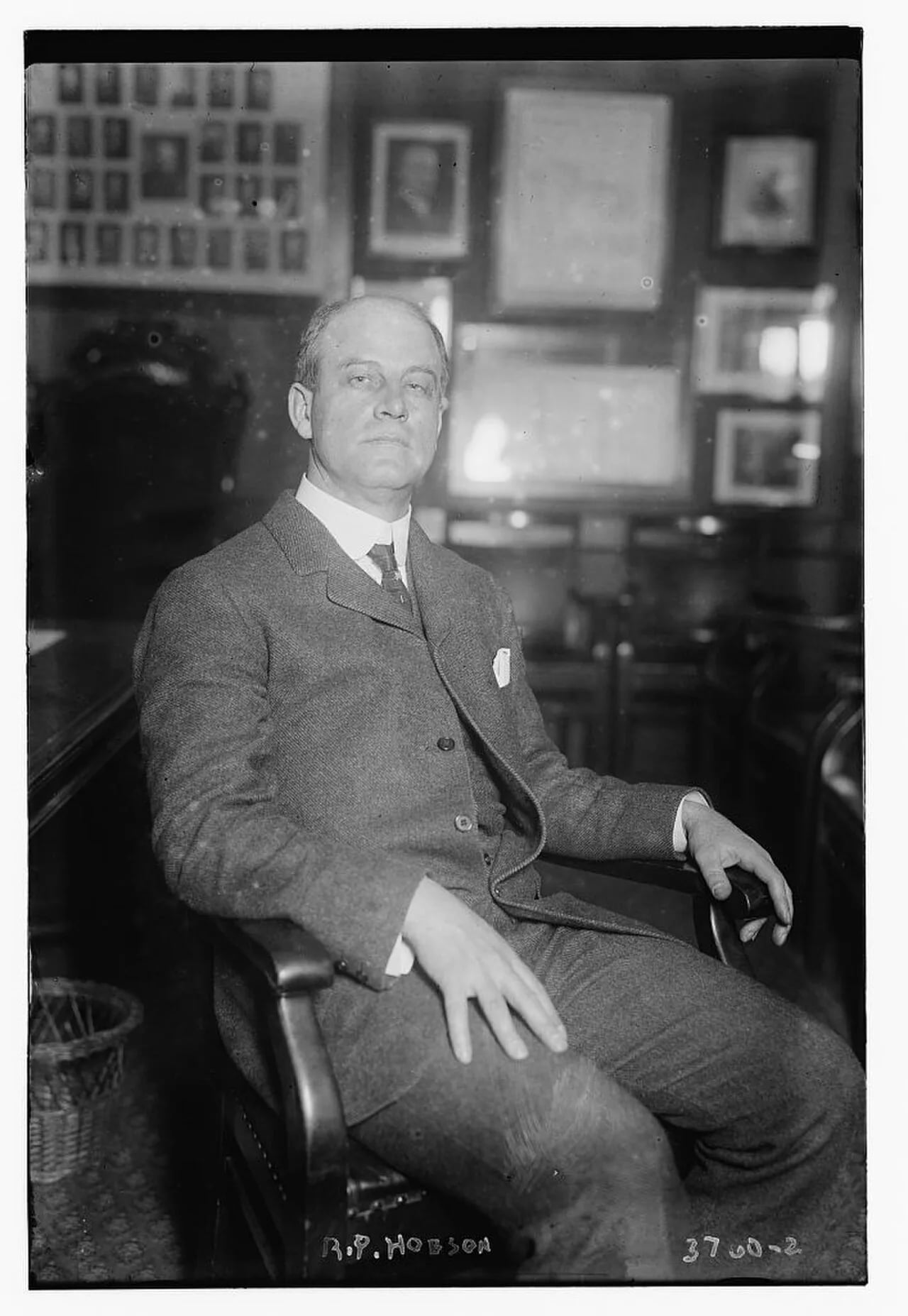 Portrait of Richmond Pearson Hobson (1870–1937) – memorial page