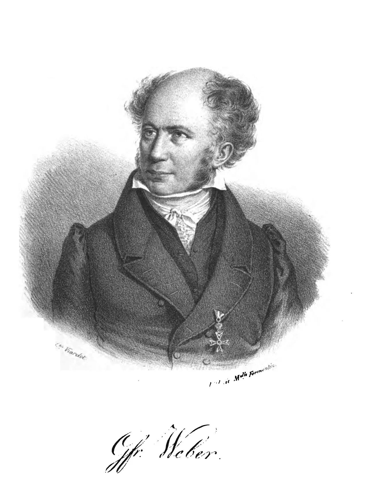 Porträt von Gottfried Weber (1779–1839) – Gedenkseite